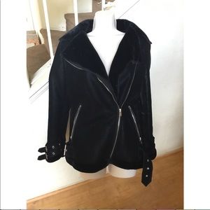 small fashion nova You Can Be Faux Sueded jacket